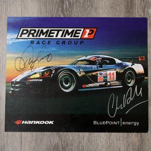 2008 Primetime Race Group Dodge Viper Competition Team Hero Card ALMS Signed